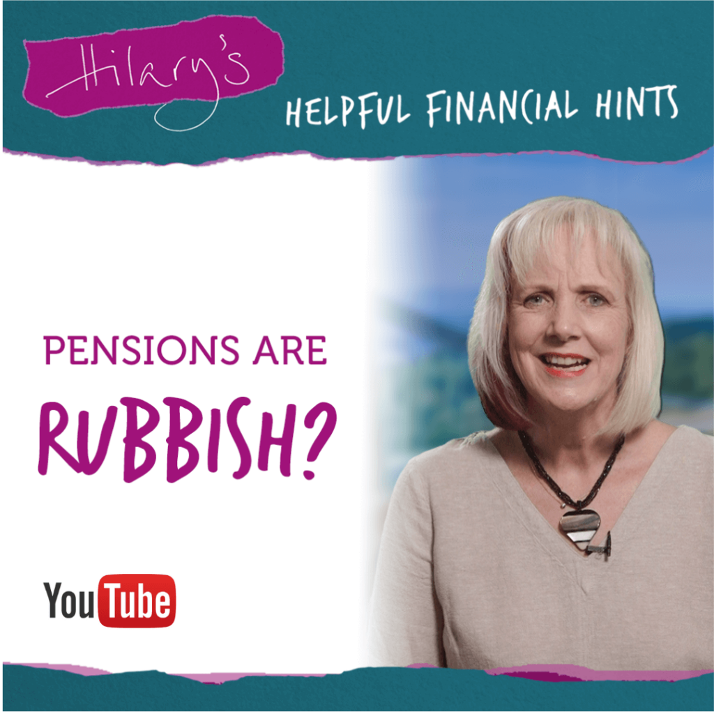 Pensions are rubbish