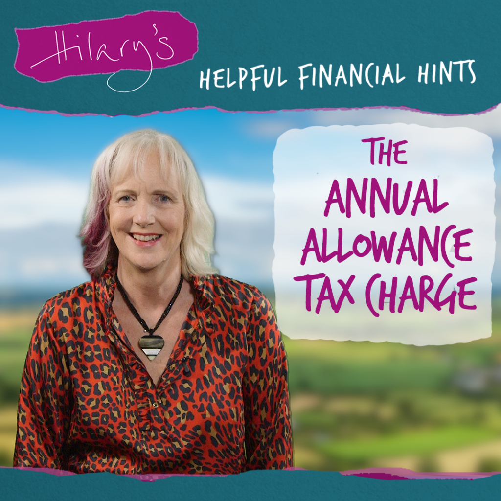Annual Allowance Tax Charge Explained